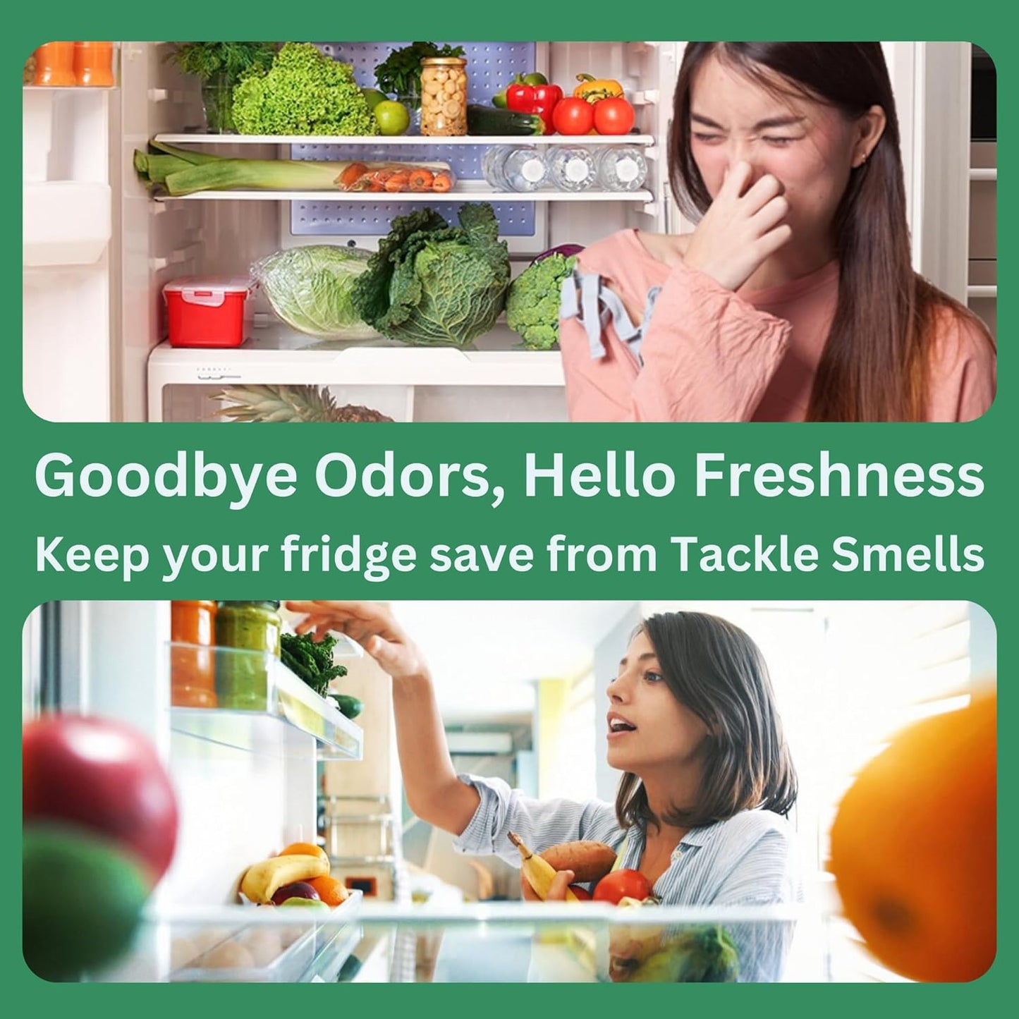 Fridge Freshener – Long Lasting Lemon Scent Deodoriser