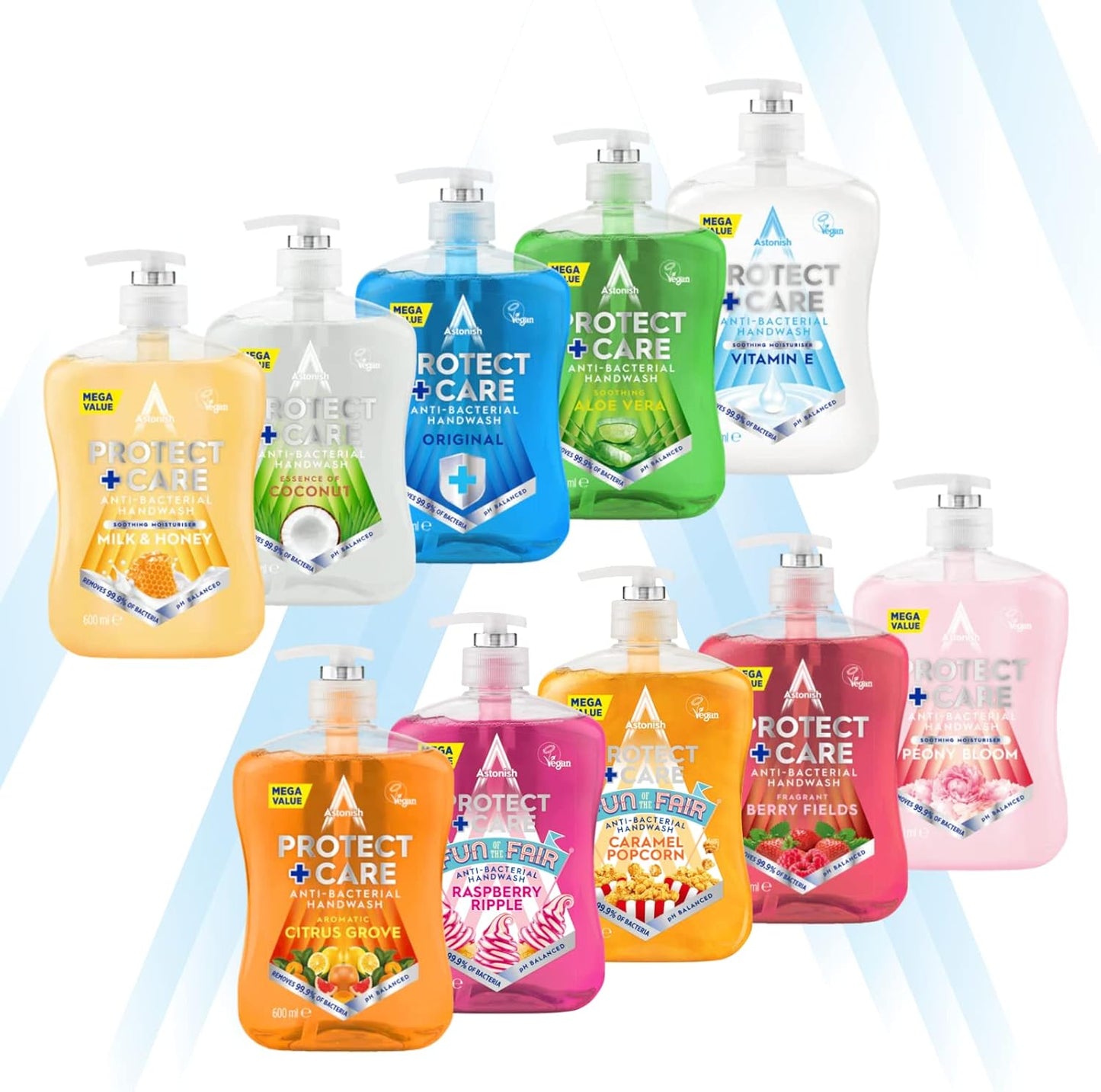 Vitamin E Hand Wash – 600ml Antibacterial & Soothing