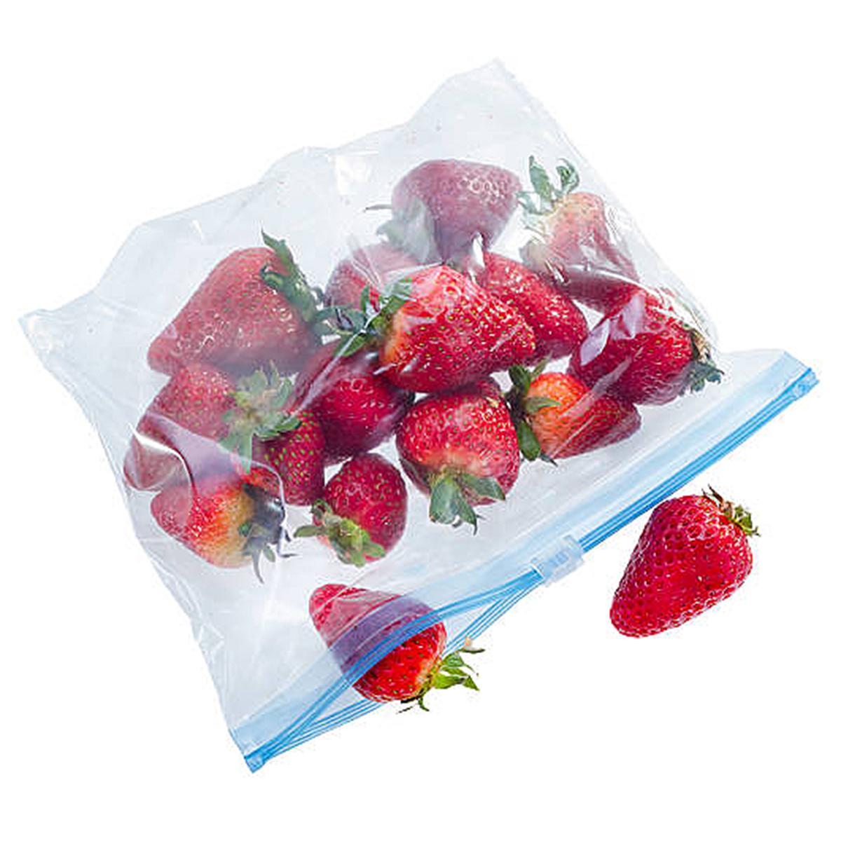 Freezer Bags with Slide Zip – 12 Pack, 20x20cm Kitchen Storage