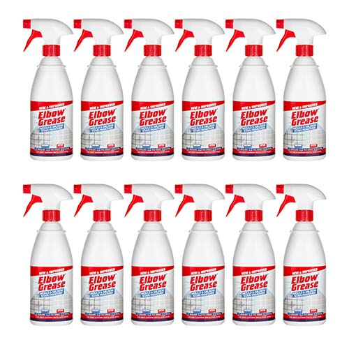 Elbow Grease Mould & Mildew Stain Remover Spray 700ml for Effective Mold Removal, Prevent Mould Growth Bathroom Kitchen Toilet Outdoor and Indoor