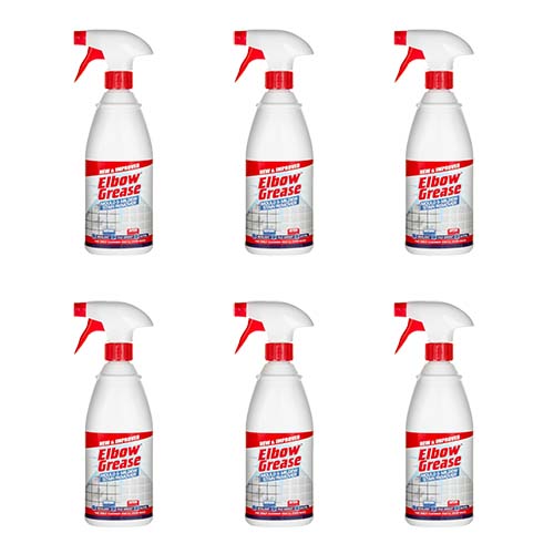 Elbow Grease Mould & Mildew Stain Remover Spray 700ml for Effective Mold Removal, Prevent Mould Growth Bathroom Kitchen Toilet Outdoor and Indoor