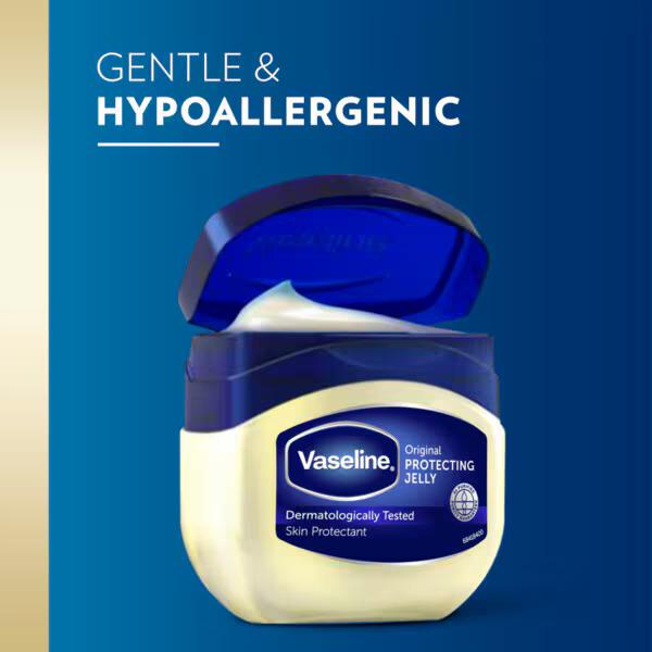 Vaseline Original Petroleum Jelly - Moisturizer for Dry and Sensitive Skin, 250ml