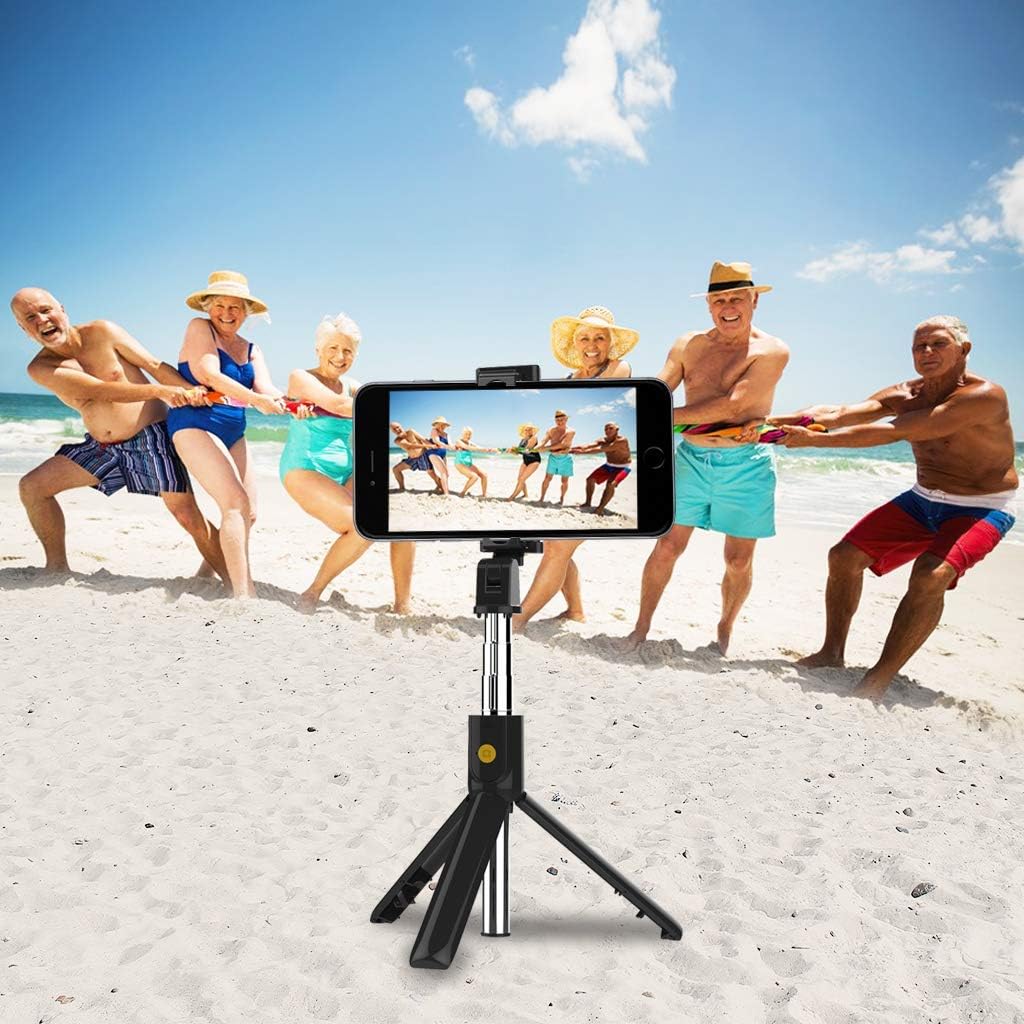 3-in-1 Professional Selfie Stick, Tripod & Wireless Remote – All-in-One Photography Accessory for Smartphones