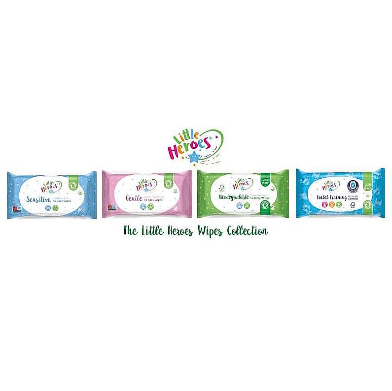 Baby Sensitive Wipes - Soft & Gentle, Hypoallergenic, 66 Pack