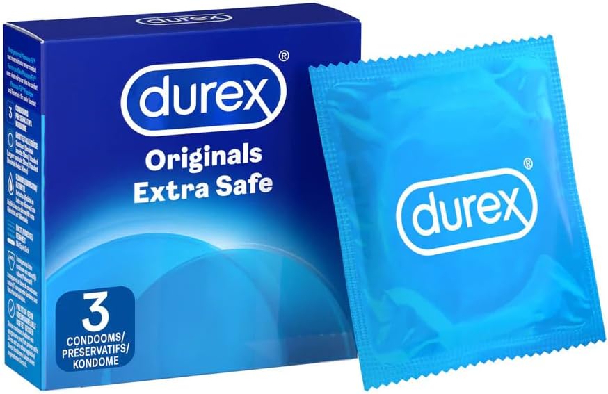 Extra Safe Condoms 3 Pack – Strong, Lubricated, Comfortable Fit