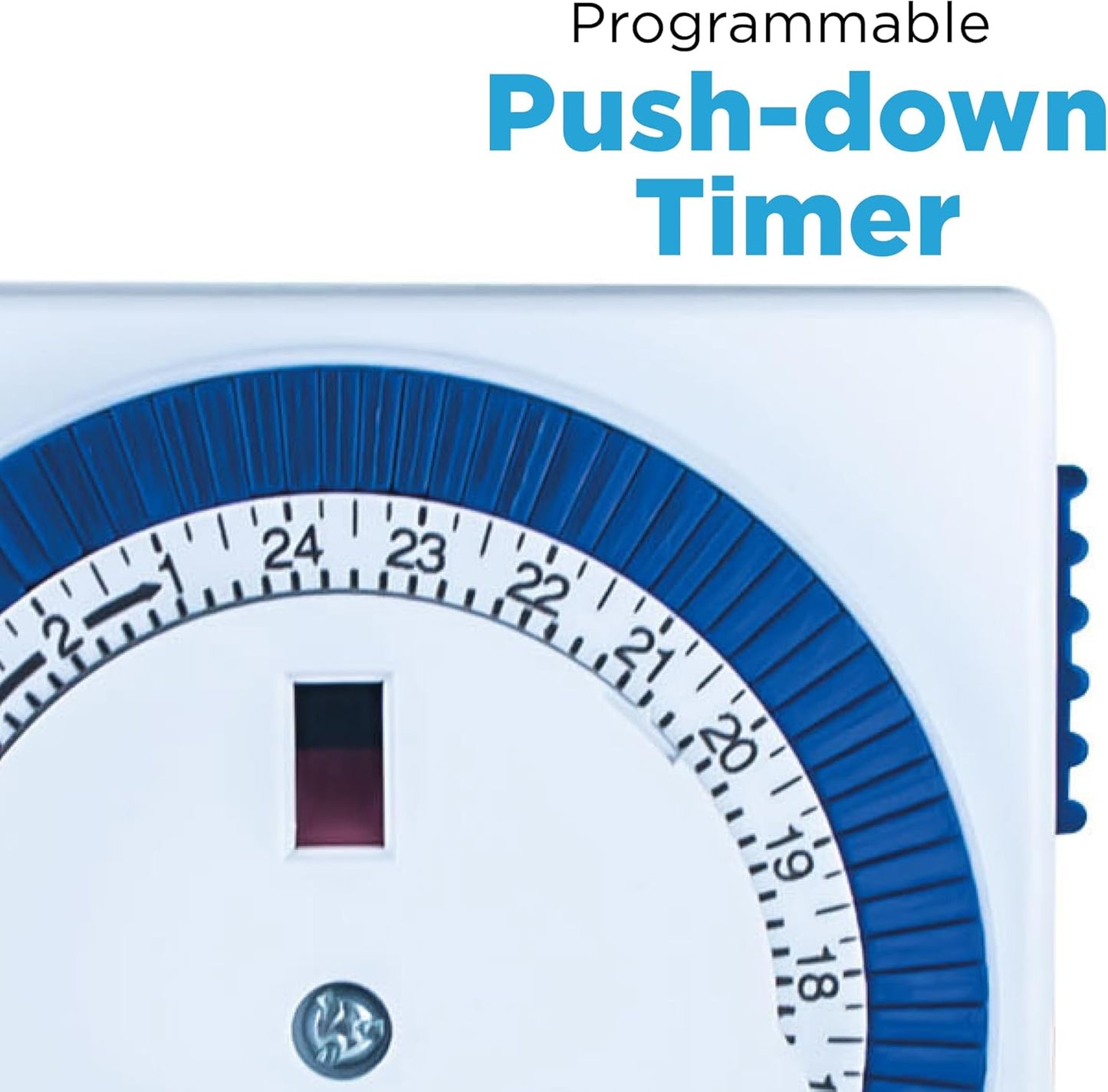 24-Hour Plug-in Mechanical Timer Switch – Programmable with UK Socket