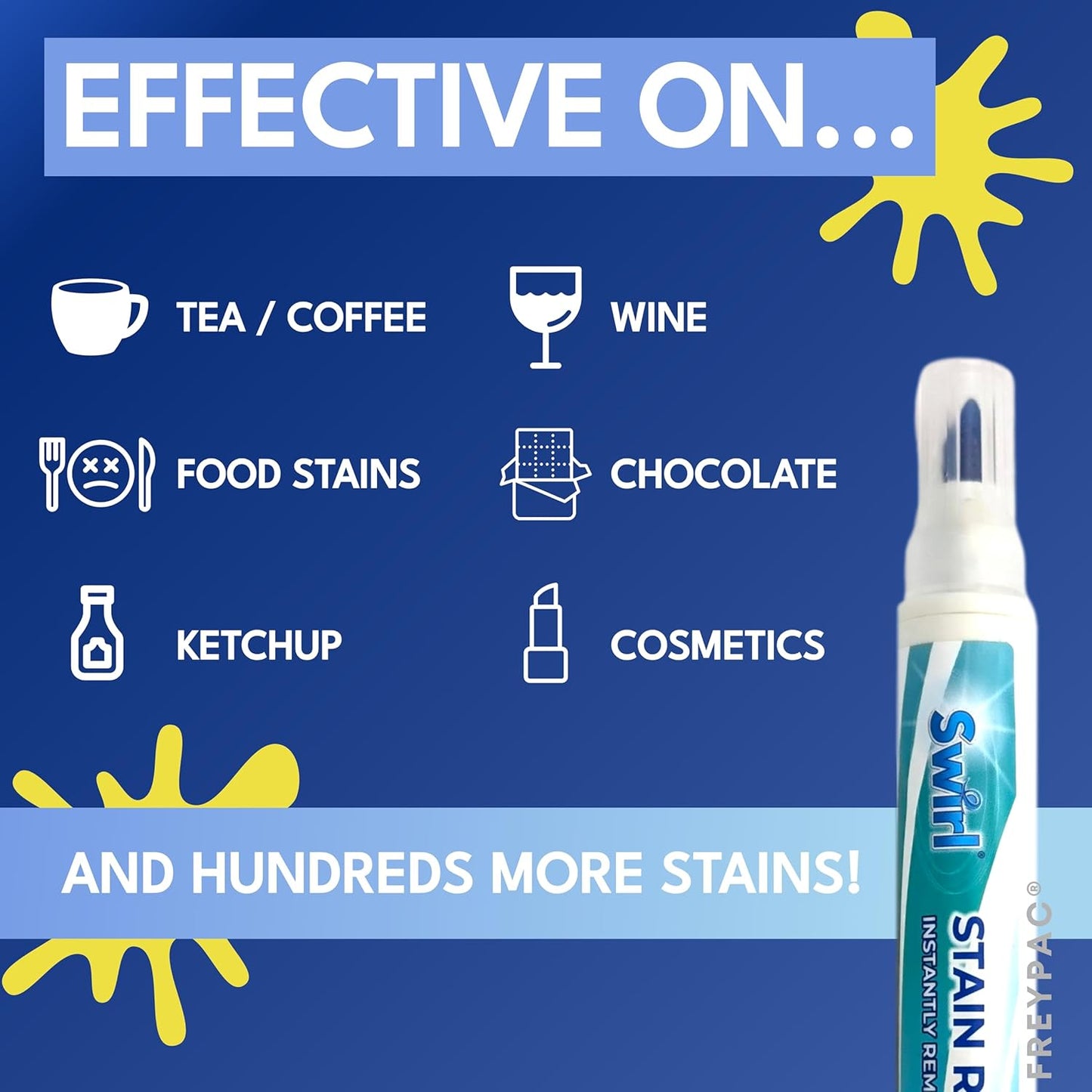 Stain Remover Pen – Compact, Travel Size, On-the-Go Fabric Spot Cleaner