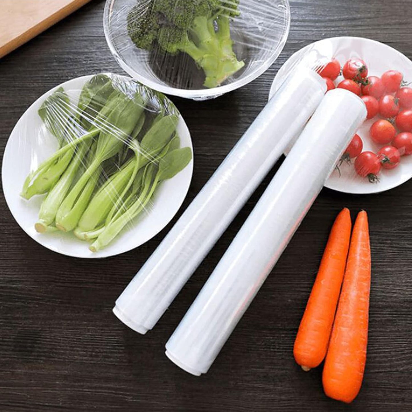 MAMMOTH Cling Film 300mm x 30m – Strong Food Wrap for Fresh Storage & Prep