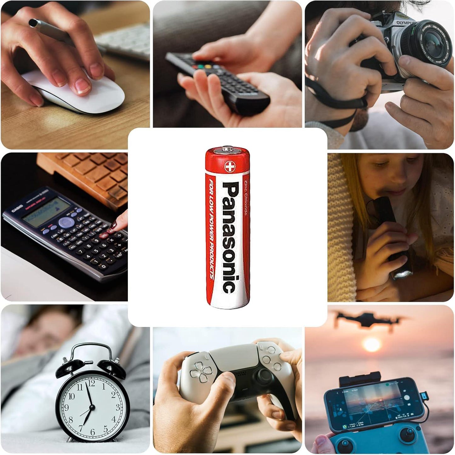 AA Zinc Carbon Batteries (Pack of 4) – Reliable & Long Lasting