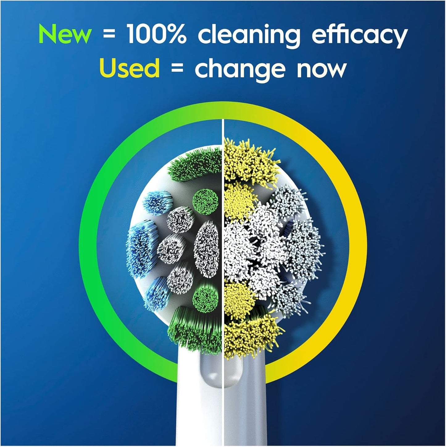 Pro Precision Clean Battery Toothbrush – Plaque Remover Head + 2 Batteries