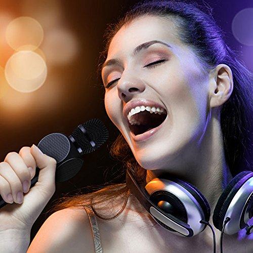 Wireless Karaoke Microphone with Bluetooth Speaker – Portable Singing Mic for Home & Parties