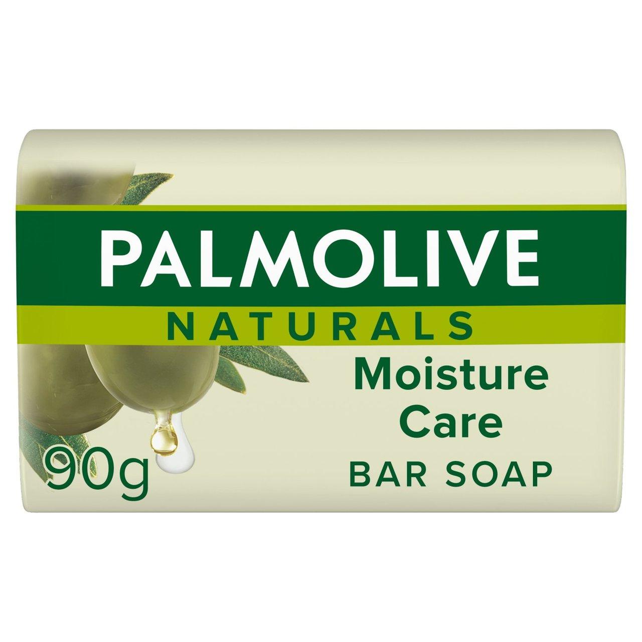Palmolive Naturals Moisture with Olive Soap Bar 90g for Body Care - Body Wash Bath Soap