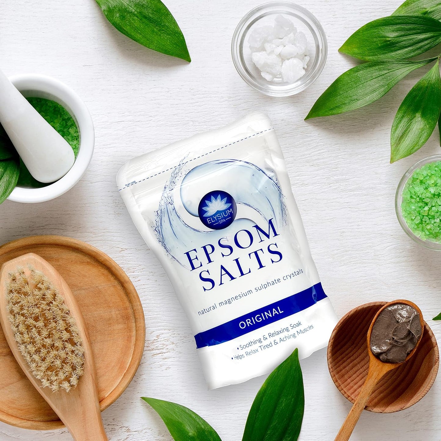 Epsom Bath Salts 450g – Original Formula for Relaxation & Muscle Relief