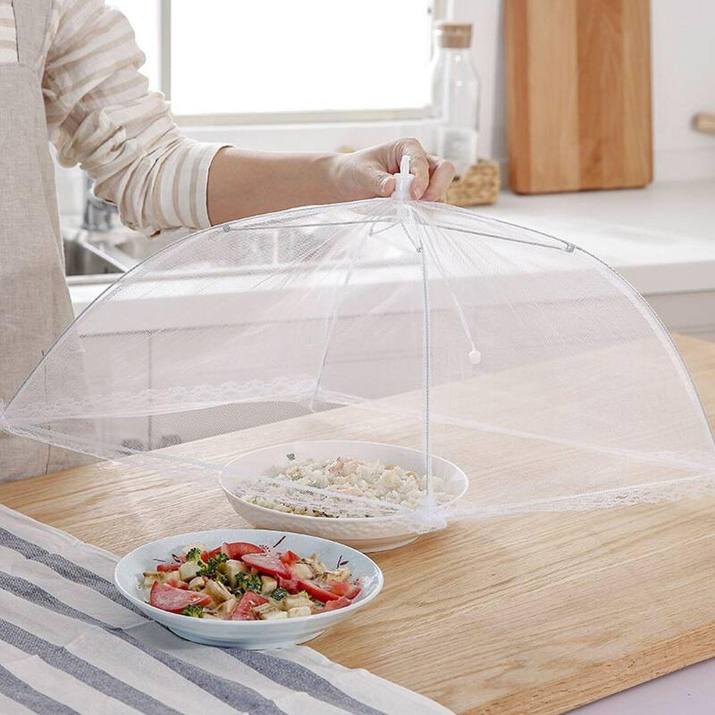 Pop Up Food Cover – Portable Mesh Tent for Outdoor Dining & BBQ
