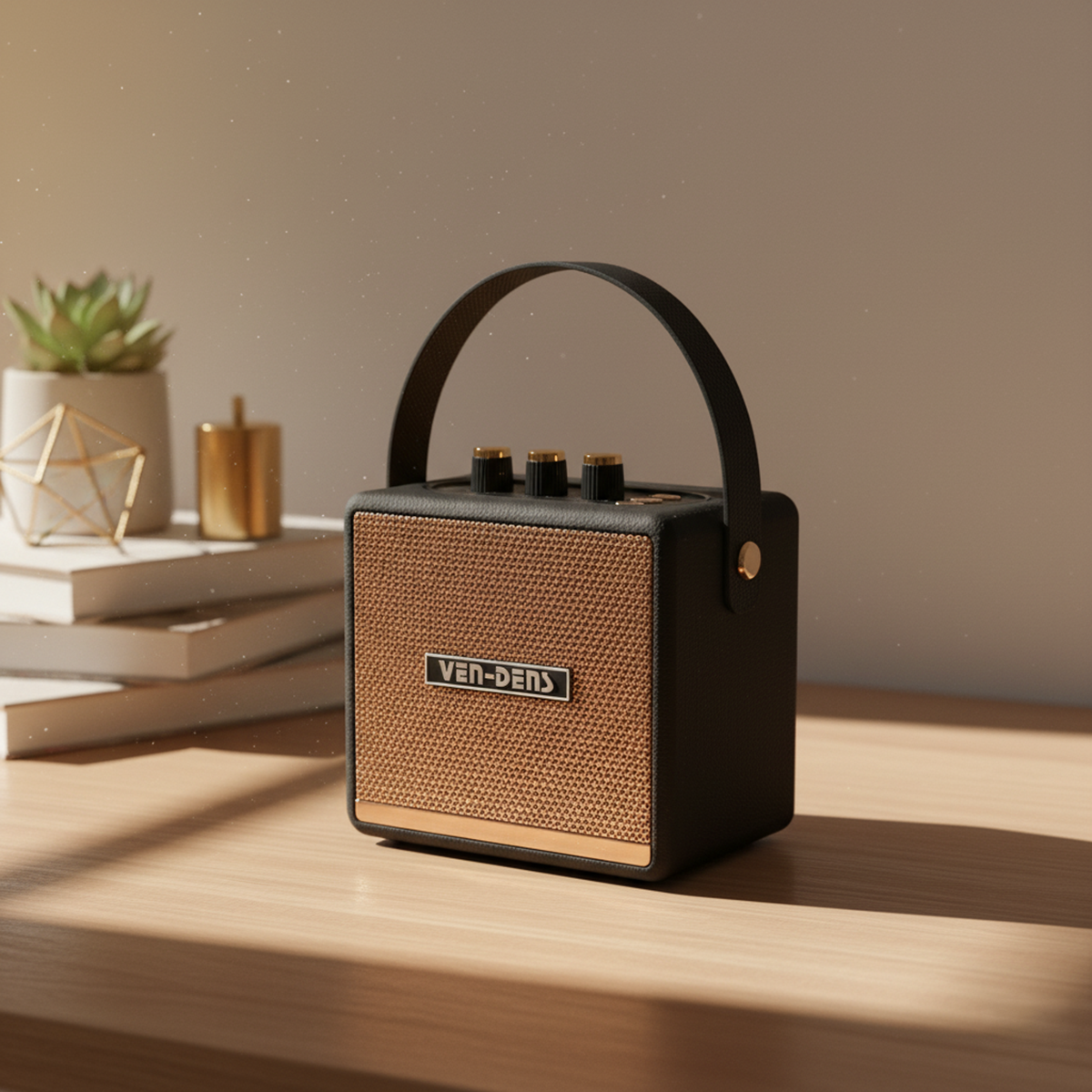 Portable Wireless Speaker – Bluetooth, Rechargeable, Clear Sound