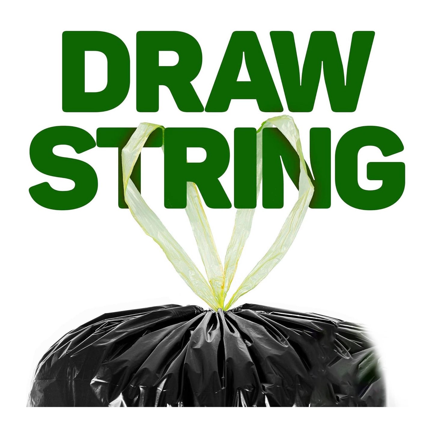 Tidyz 30 Super Strong 100L Refuse Sacks with Drawstring Closure Bin Bags 10 x 3 pack