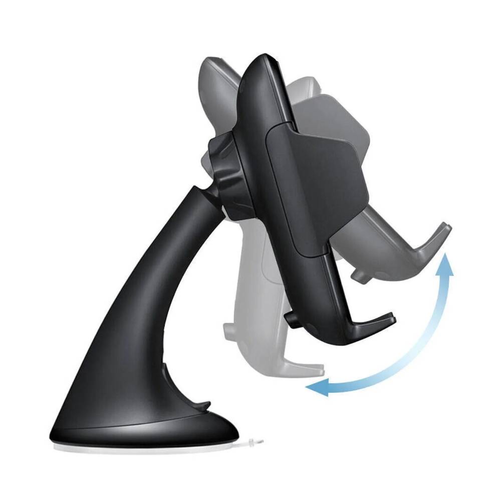 Car Window Mount Phone Holder – 360° Rotation, Magnetic Grip, Cable Clip