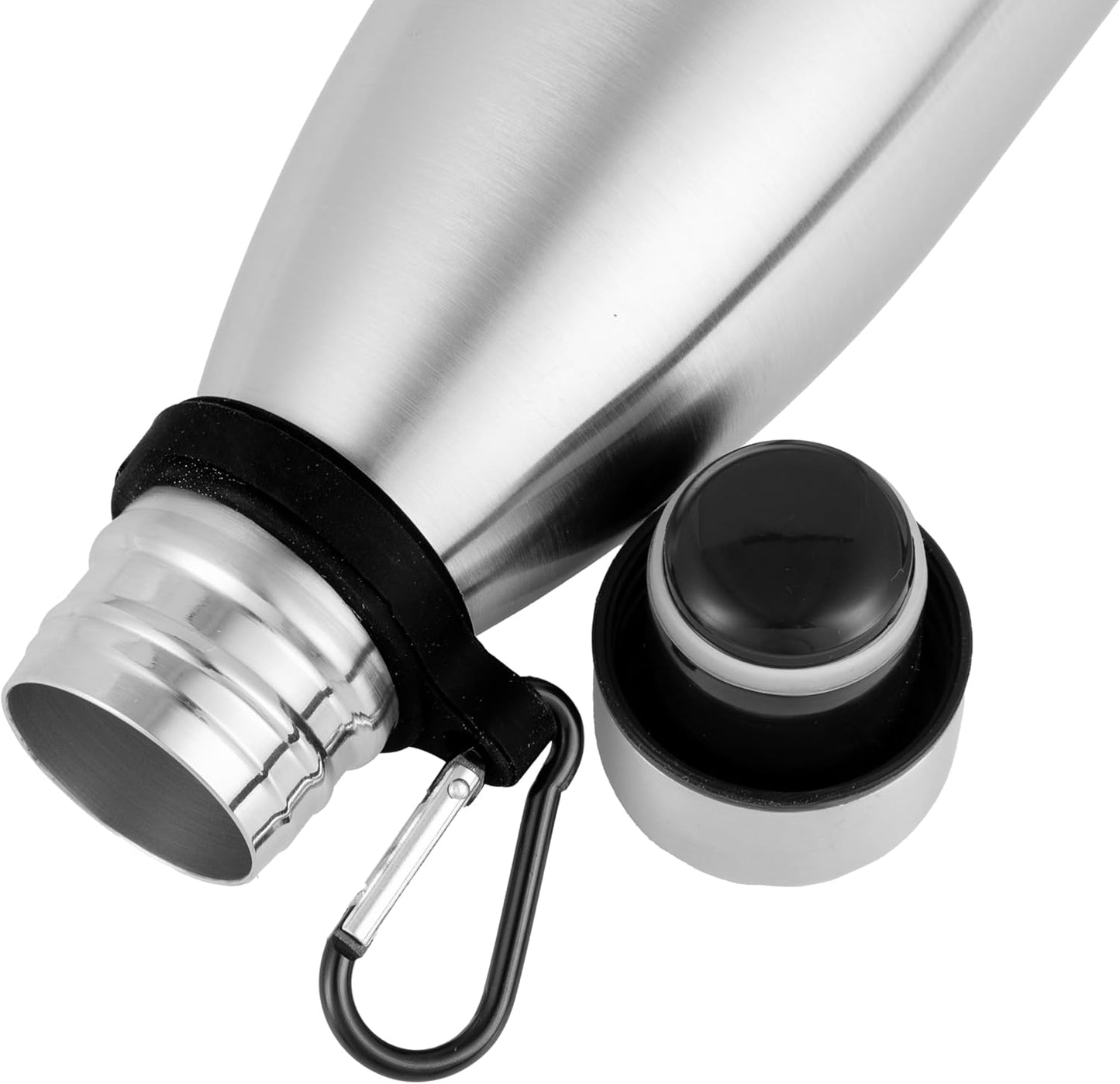 CROSS COUNTRY Insulated Vacuum Bottle 500ml - Leak Proof, Double Wall Insulation, Sweat Free - Bottled, Drinkware, Stainless Steel Water Bottle