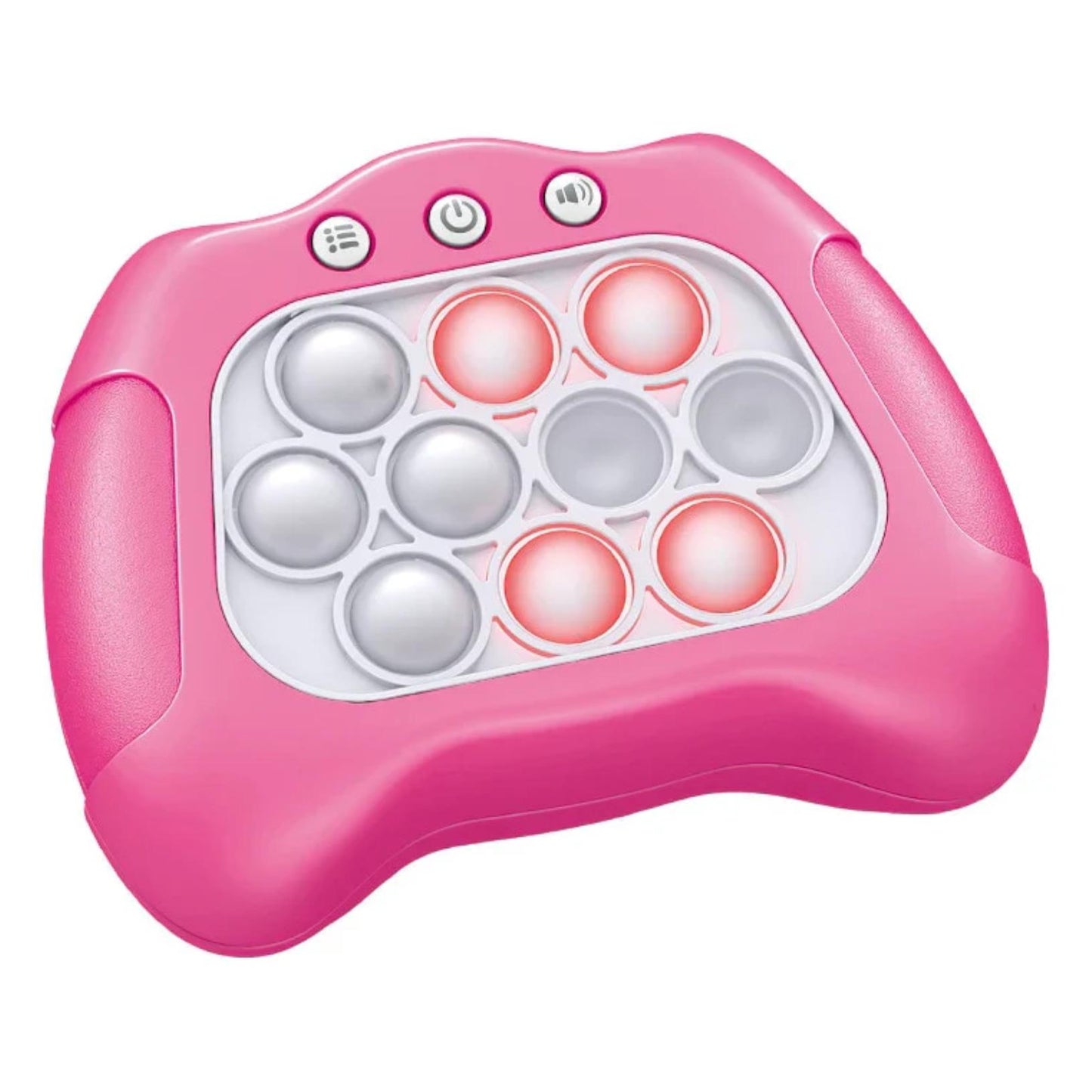 Quick-Push Pop Game Controller – Reflex Speed Puzzle with Light and Sound