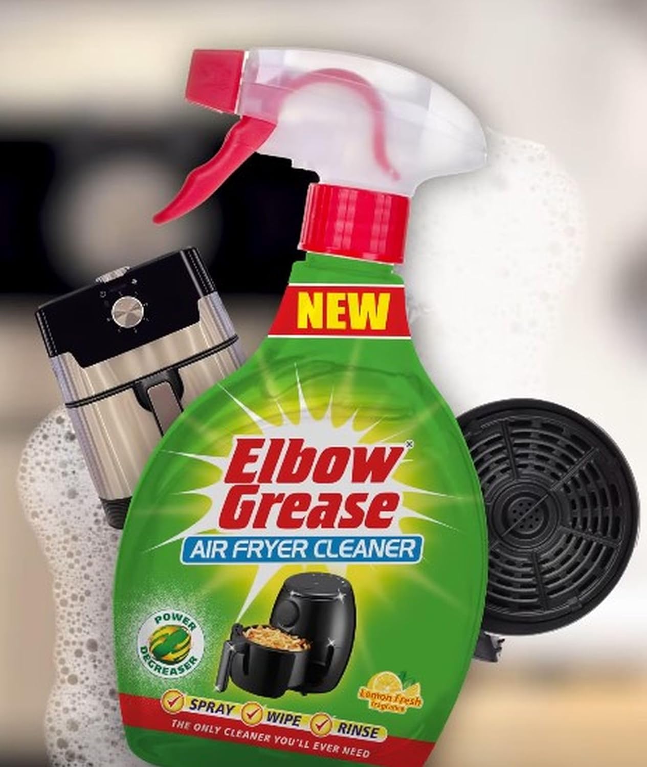 Air Fryer Cleaner Spray 500ml – Deep Cleaning & Grease Removal