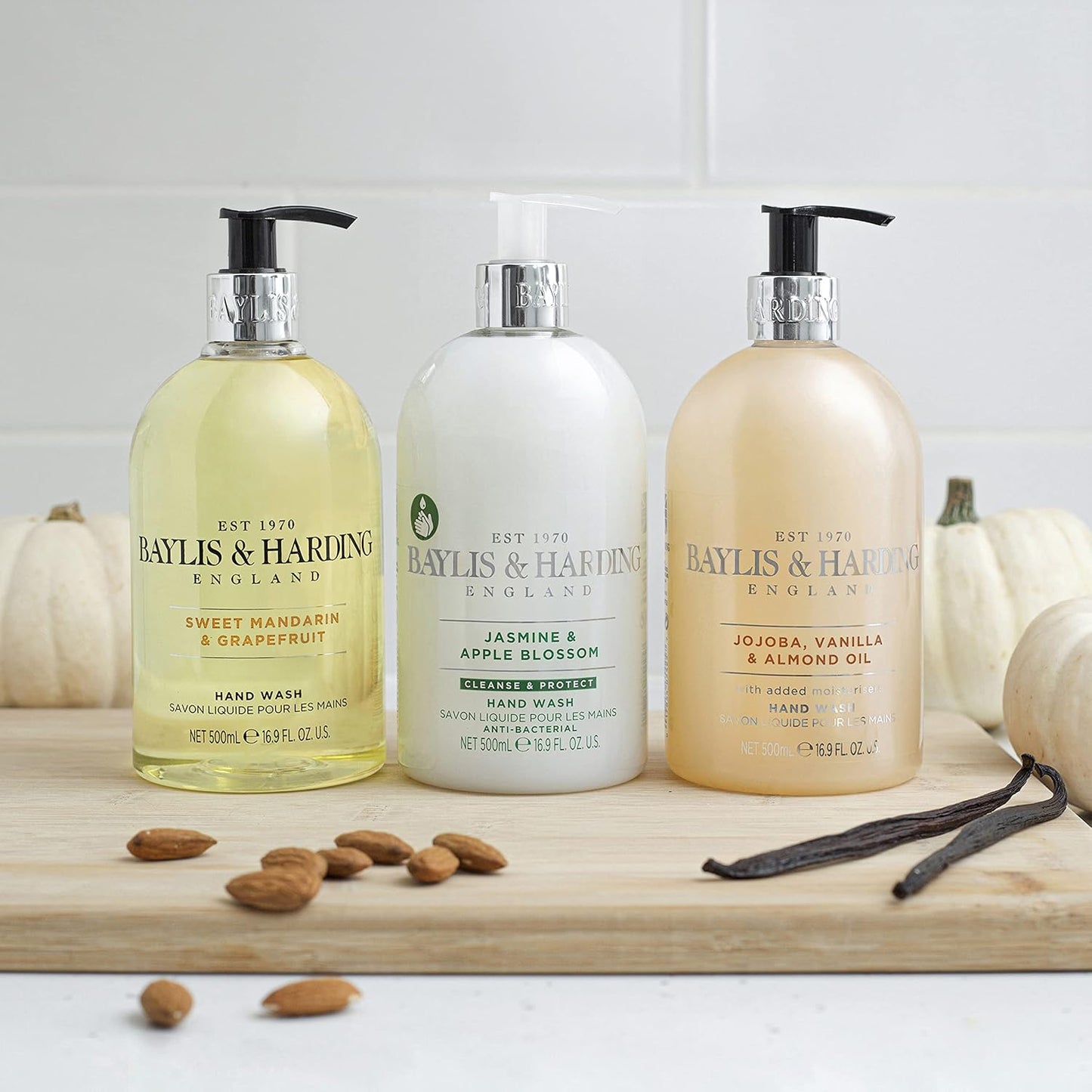 Jasmine & Apple Blossom Anti-Bacterial Hand Wash – 500ml