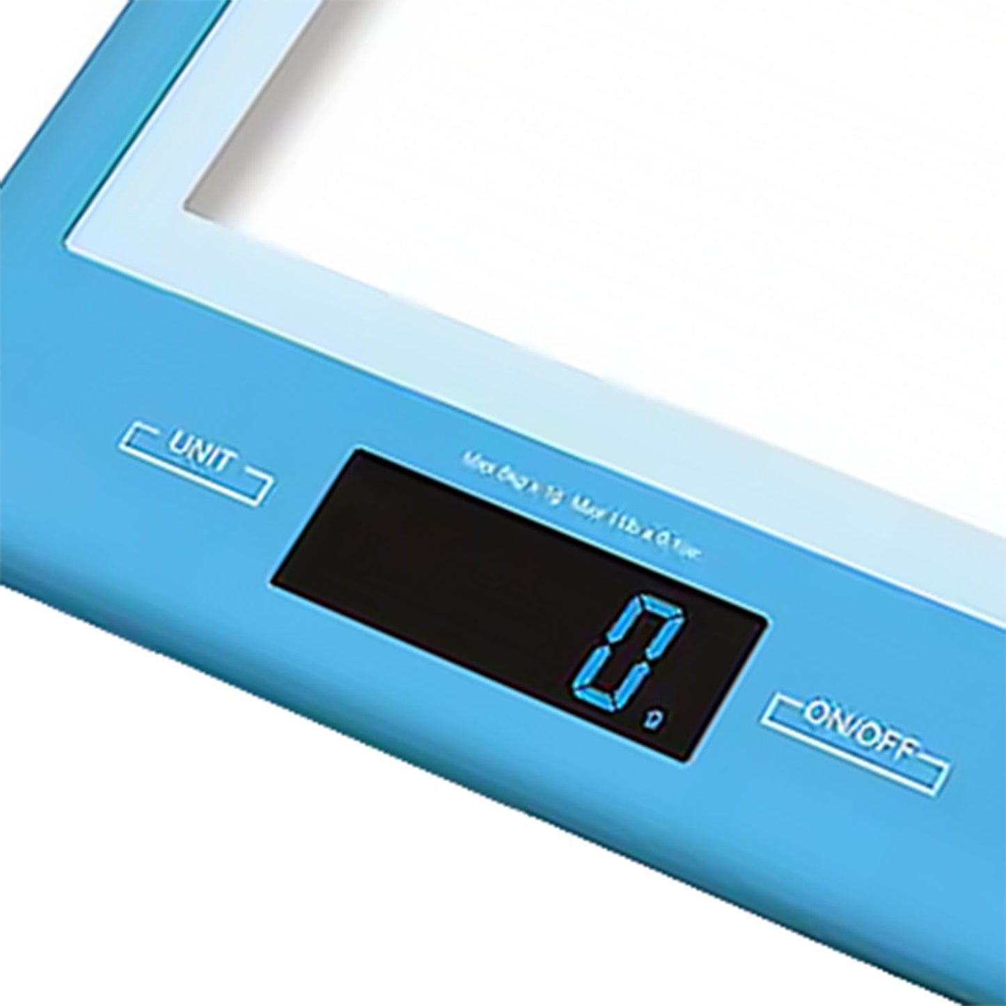 5kg Digital Kitchen Scale – Tempered Glass, LED Display, Stand-Up Design