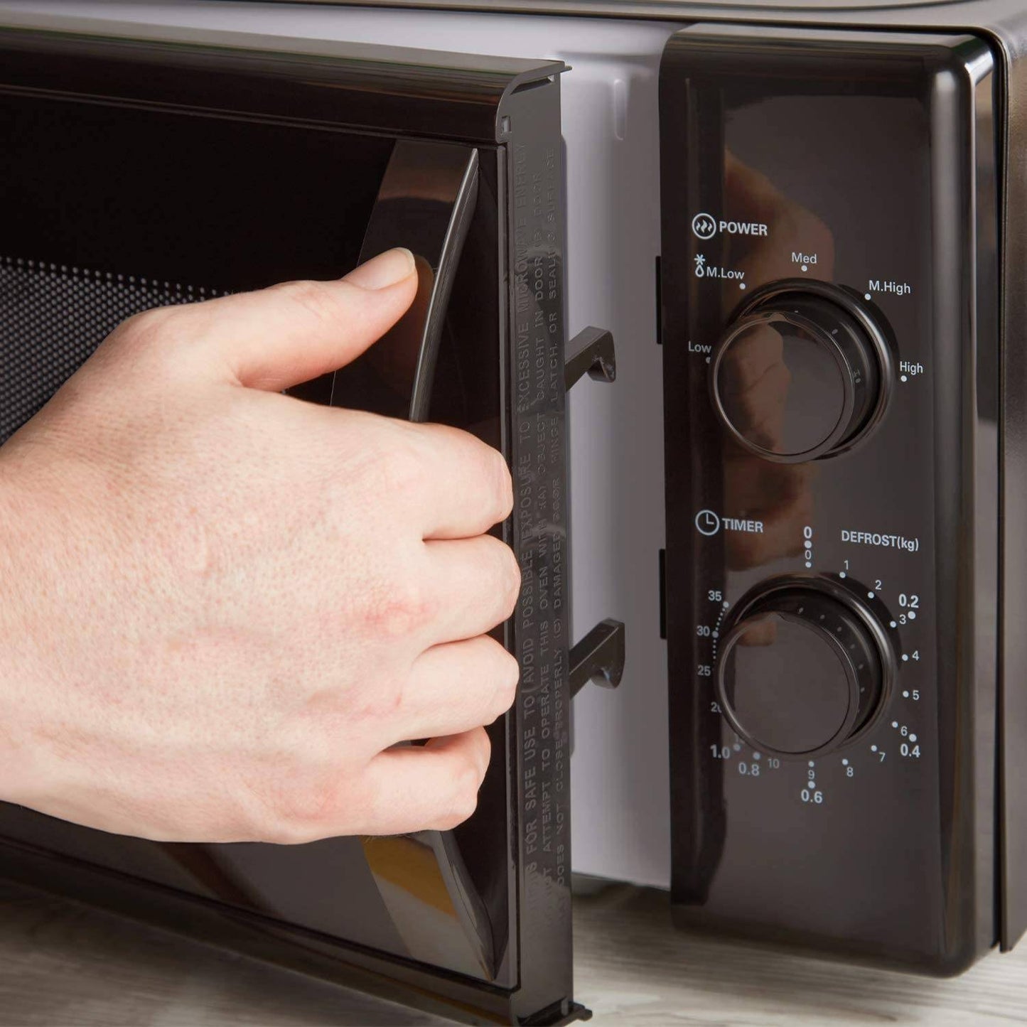 20L Manual Microwave Oven – 700W Compact Countertop Kitchen Cooker