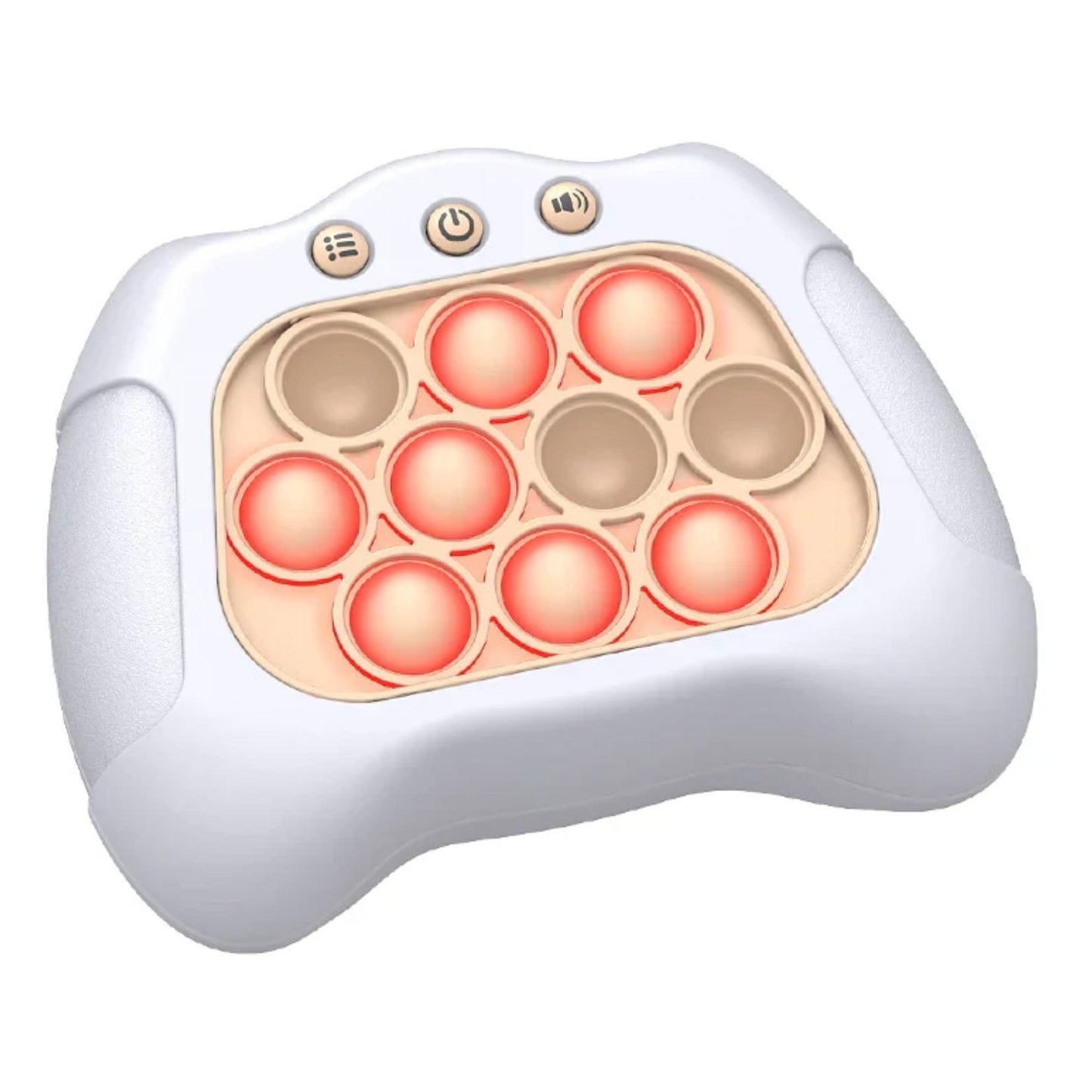 Quick-Push Pop Game Controller – Reflex Speed Puzzle with Light and Sound