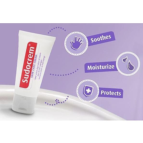 Sudocrem Skin Care Cream 30g Tube, Versatile & Gentle Moisturizing Cream for All Skin Types, Soothing, Moisturizers, Handy, Skin Repair
