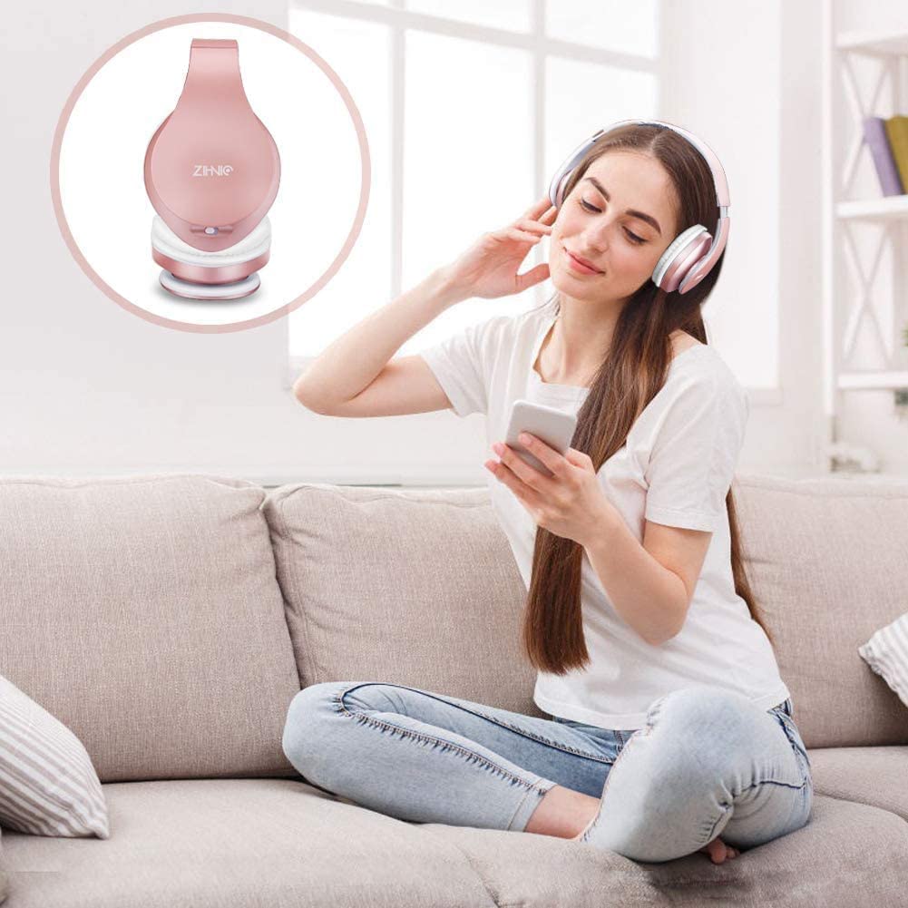 Foldable Bluetooth Headphones – Wireless & Wired, 15-Hour Playtime
