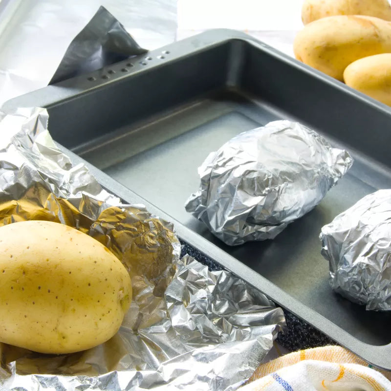 MAMMOTH Kitchen Foil 300mm x 12m ā Strong Aluminium Wrap for Cooking & Baking