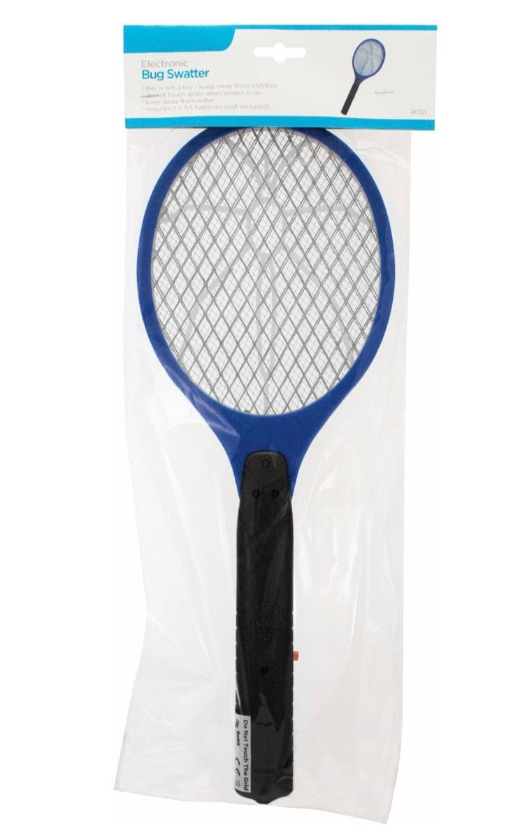 Electric Fly Swatter – 1W Battery-Powered Bug Zapper