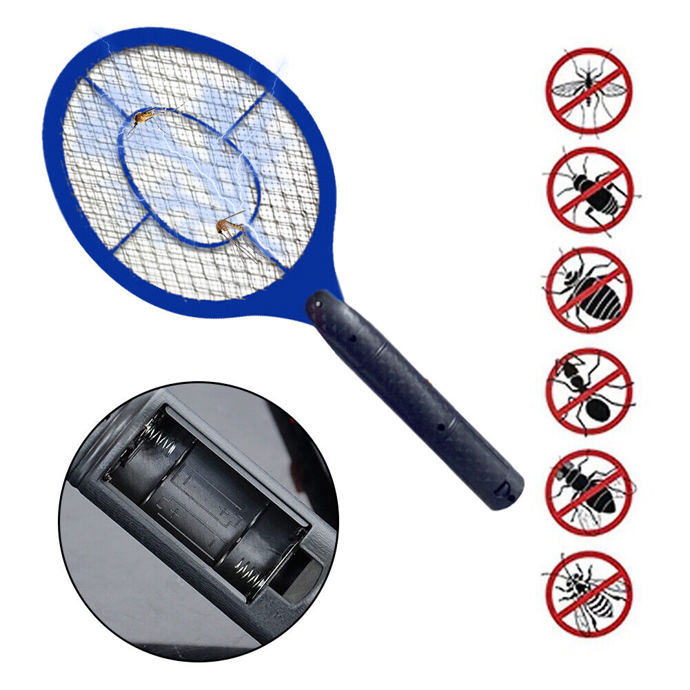 Electric Fly Swatter – 1W Battery-Powered Bug Zapper