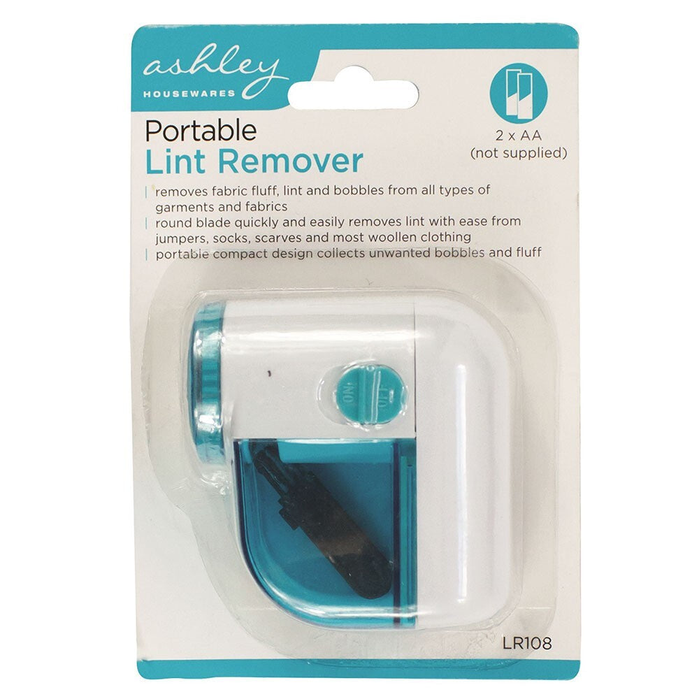 Portable Compact Fabric Shaver – Battery-Powered Fuzz and Lint Remover