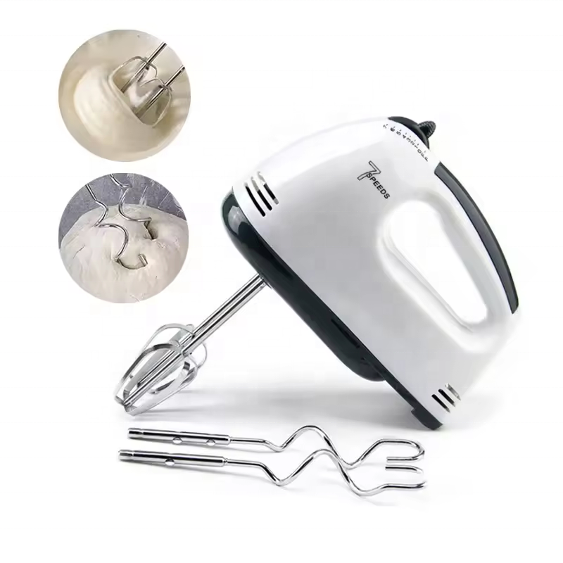 Electric Hand Mixer ā 7 Speeds, 4 Attachments for Whisking & Baking