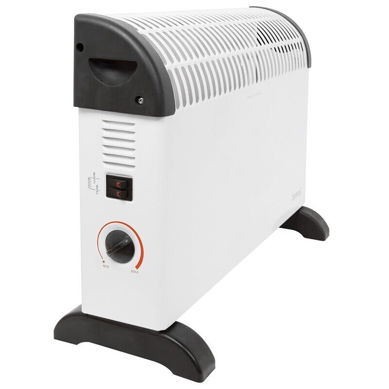 2000W Portable Convector Heater with 3 Heat Settings – Energy Efficient Electric Heater