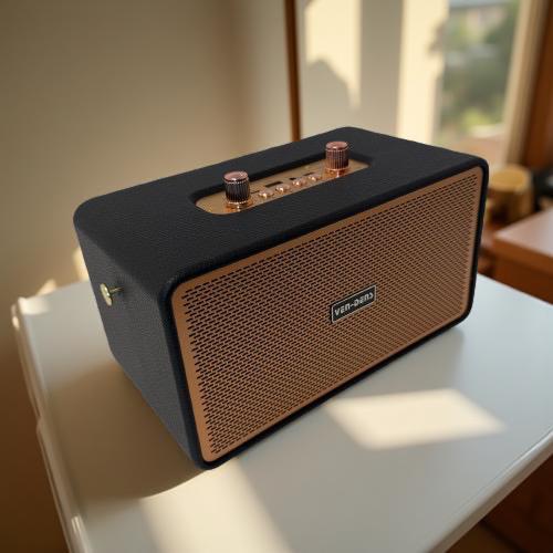 Portable Wireless Speaker – Bluetooth, Water Resistant, TWS Pairing, Kilburn Design