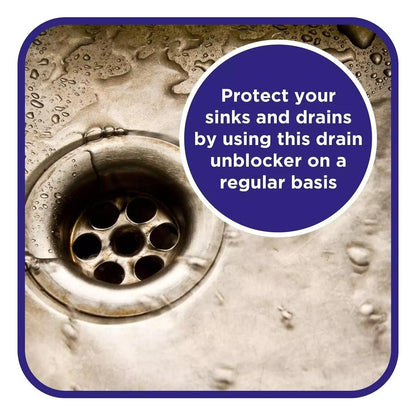 Double Action Drain Foamer 500ml – Unblocks & Cleans Drains