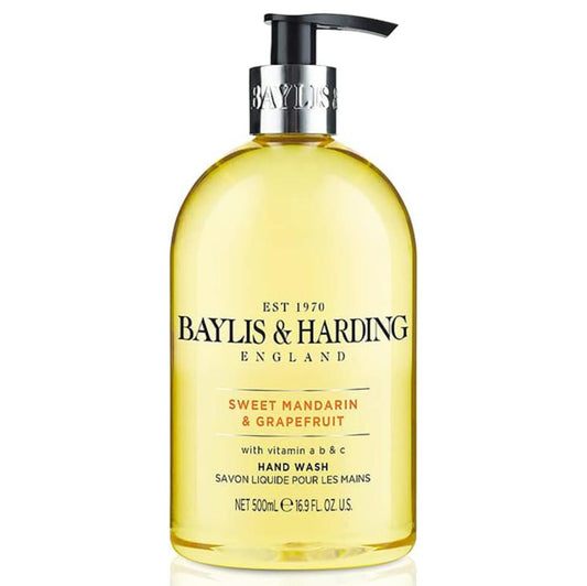 Sweet Mandarin & Grapefruit Hand Wash – 500ml Refreshing & Moisturising