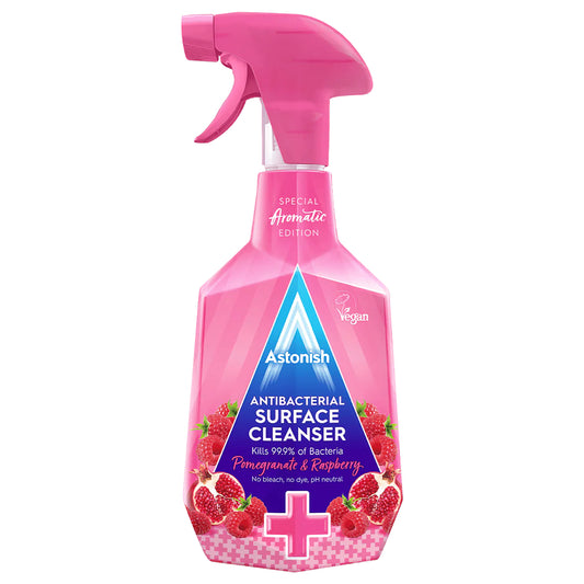 Astonish Aromatic Multi-Purpose Anti-Bacterial Spray Pomegranate & Raspberry - 750ml