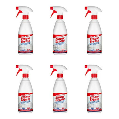 Elbow Grease Mould & Mildew Stain Remover Spray 700ml for Effective Mold Removal, Prevent Mould Growth Bathroom Kitchen Toilet Outdoor and Indoor