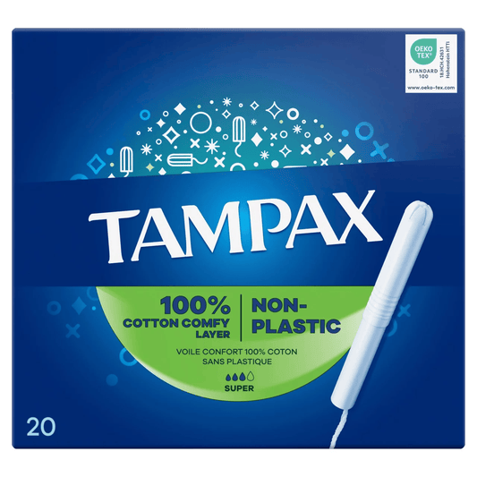 Super Tampons – Heavy Flow Protection (Pack of 20)