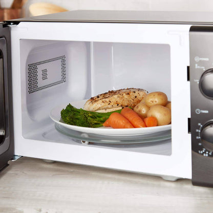 20L Manual Microwave Oven – 700W Compact Countertop Kitchen Cooker