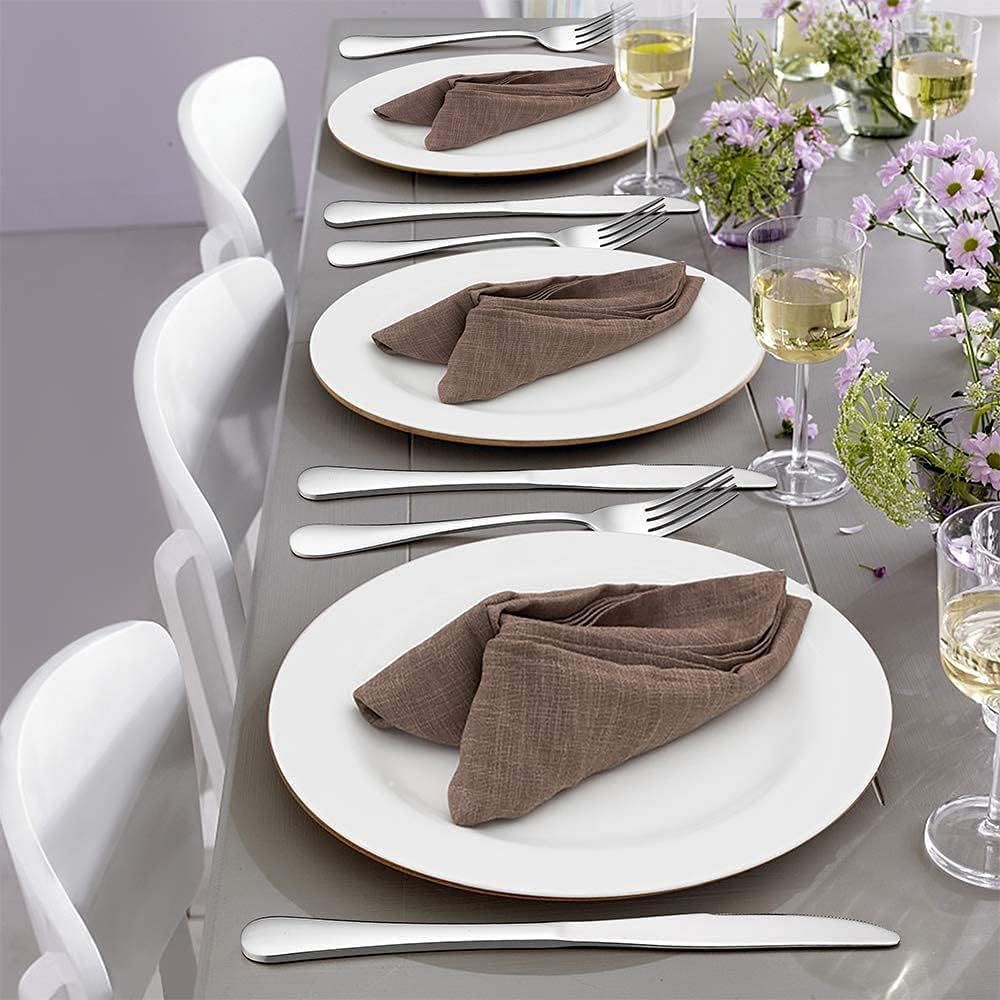 4-Piece Stainless Steel Cutlery Set – Durable, Rust-Resistant Tableware