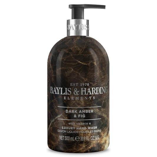 Dark Amber & Fig Hand Wash – 500ml Gentle & Vegan Friendly