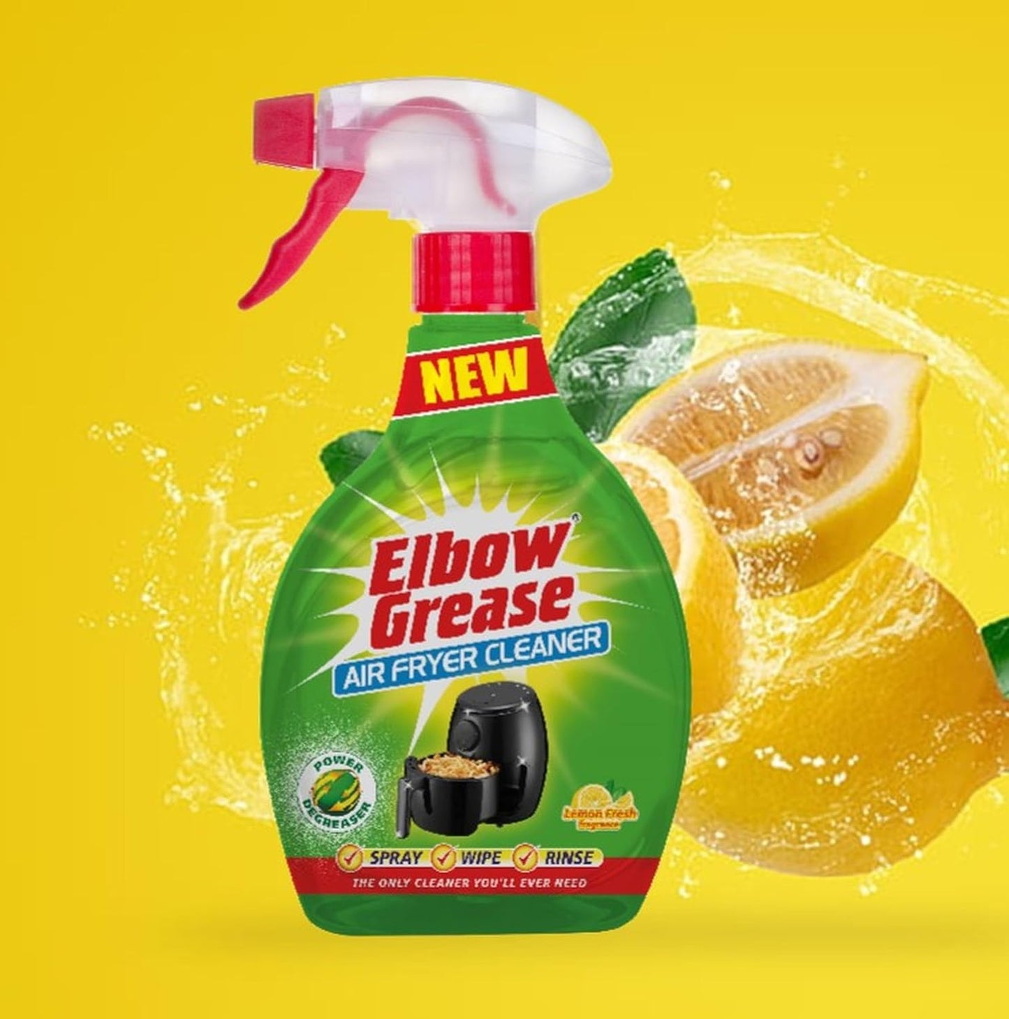 Air Fryer Cleaner Spray 500ml – Deep Cleaning & Grease Removal