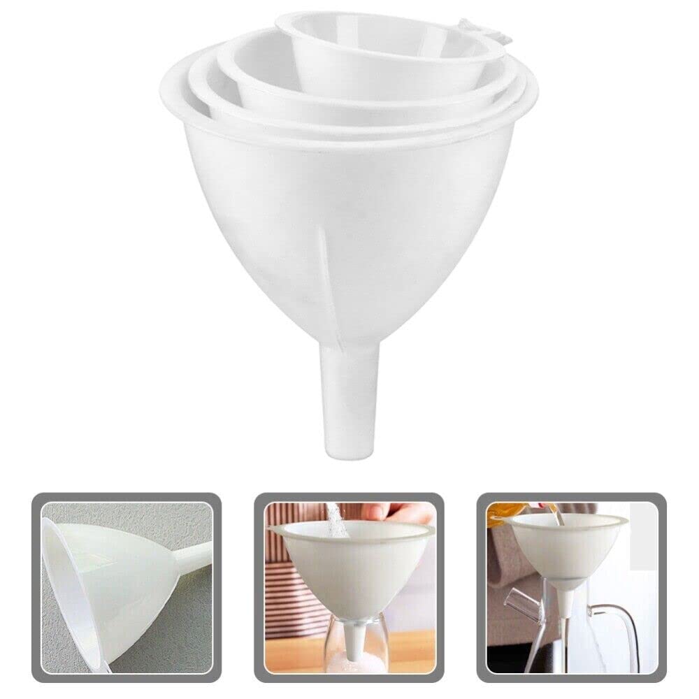 3-Piece Funnel Set – Multi-Size, Compact & Versatile Tool