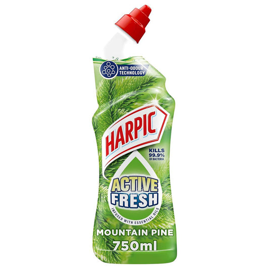 Active Fresh Toilet Gel 750ml – Kills 99.9% Bacteria, Anti-Growth Formula