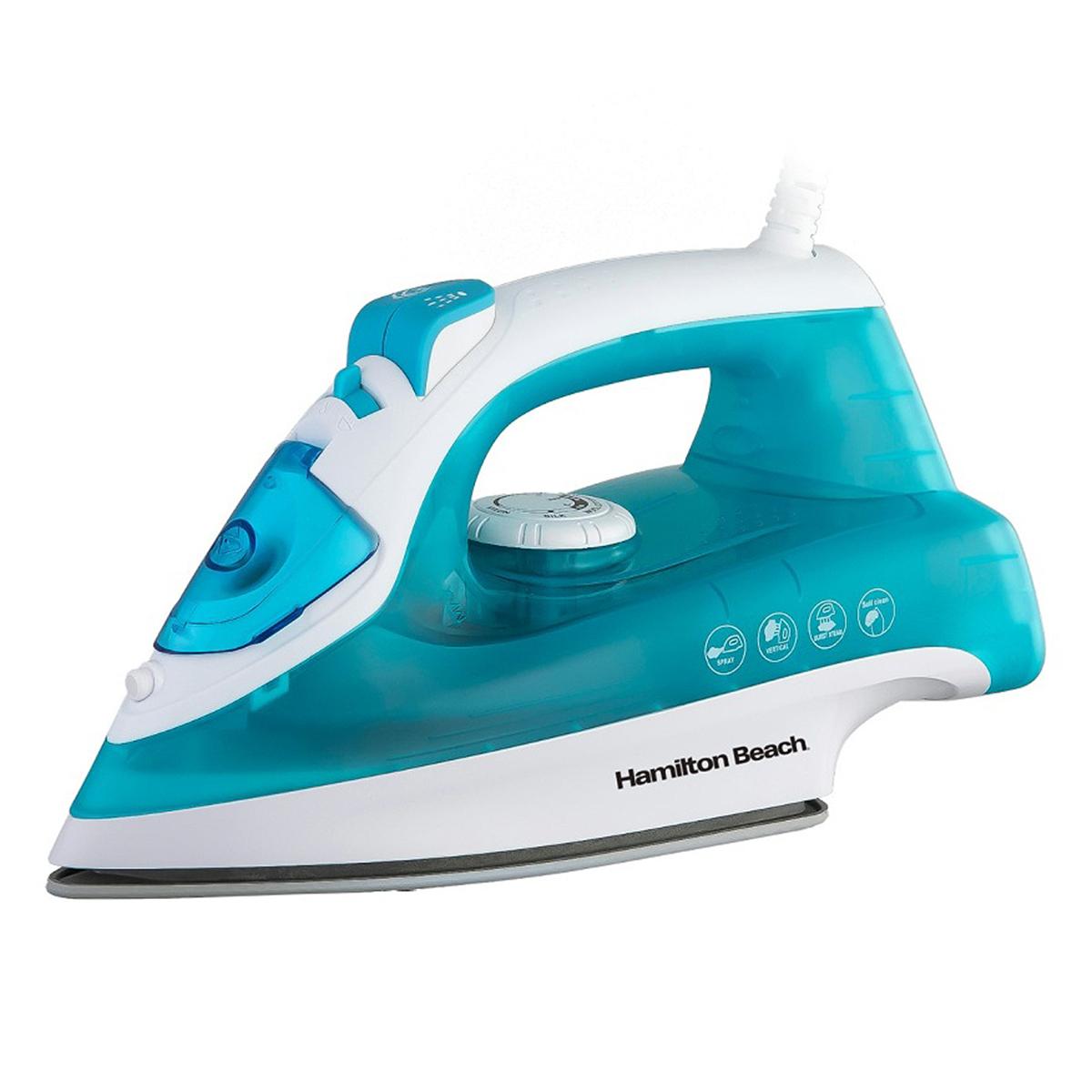 Steam Iron - 2200W, Non-Stick Ceramic Soleplate, Powerful Steam