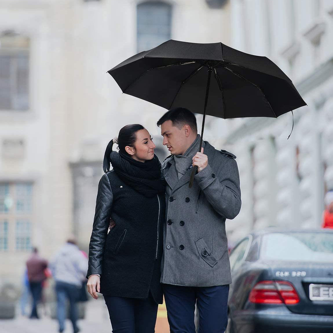 Ashley Summers Mini Travel Umbrella – Compact, Lightweight & Windproof for Summer, Rain & All Weather